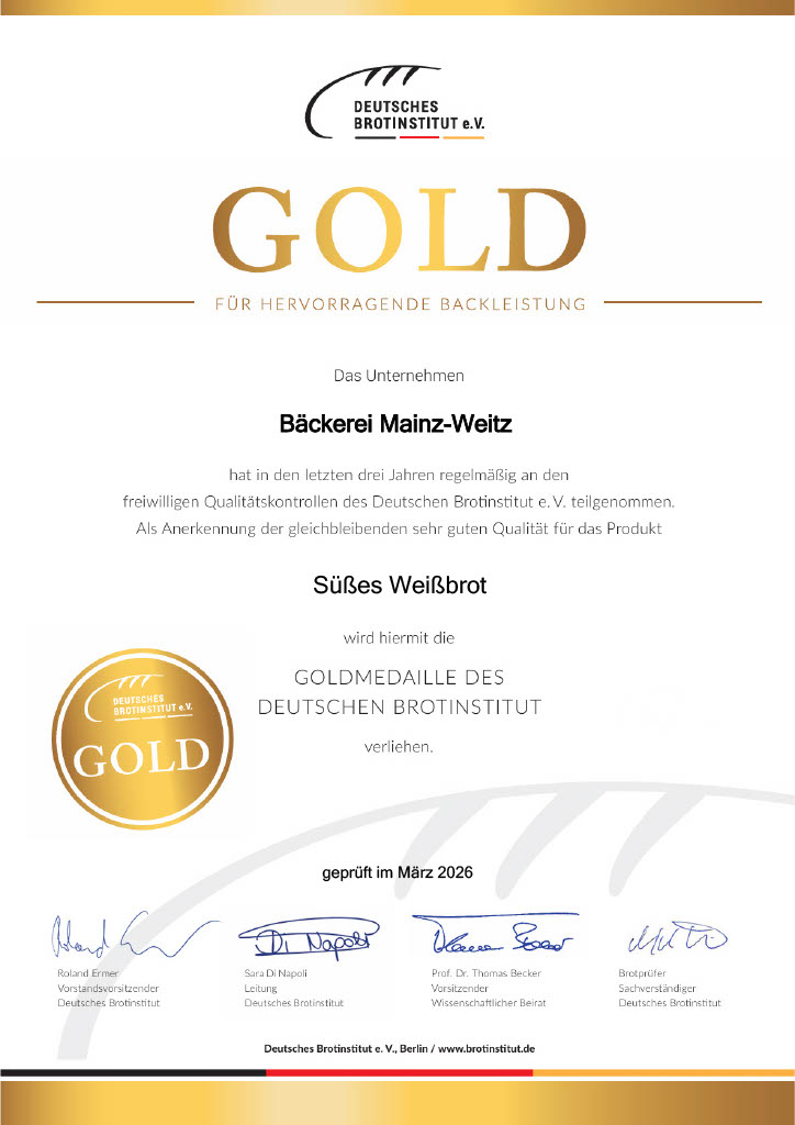 Zertifikat-2026-Auszeichnung-Brotsommelier-Patrick-Weitz_Gold-SuessesWeissbrot