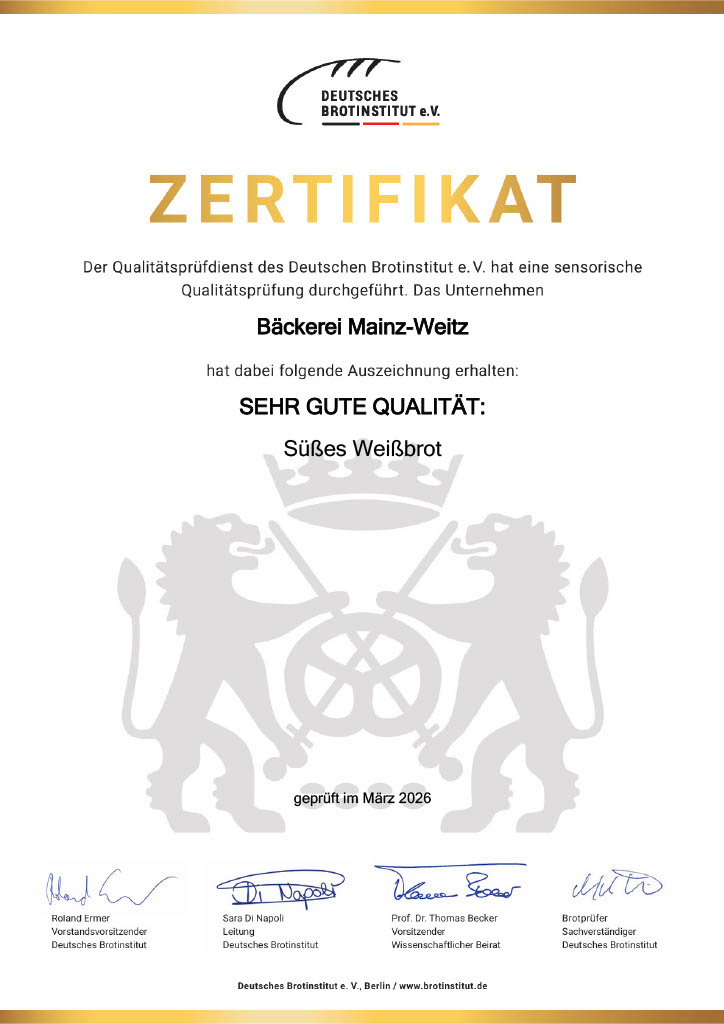 Zertifikat-2026-Auszeichnung-Brotsommelier-Patrick-Weitz_Sehrgut-SuessesWeissbrot